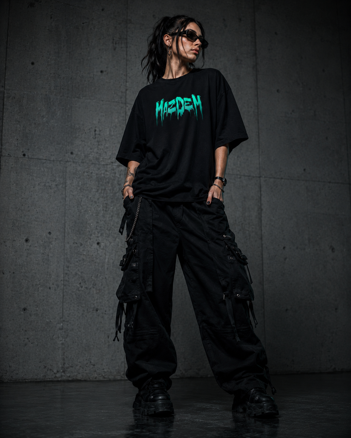 Mazdem Black T-shirt
