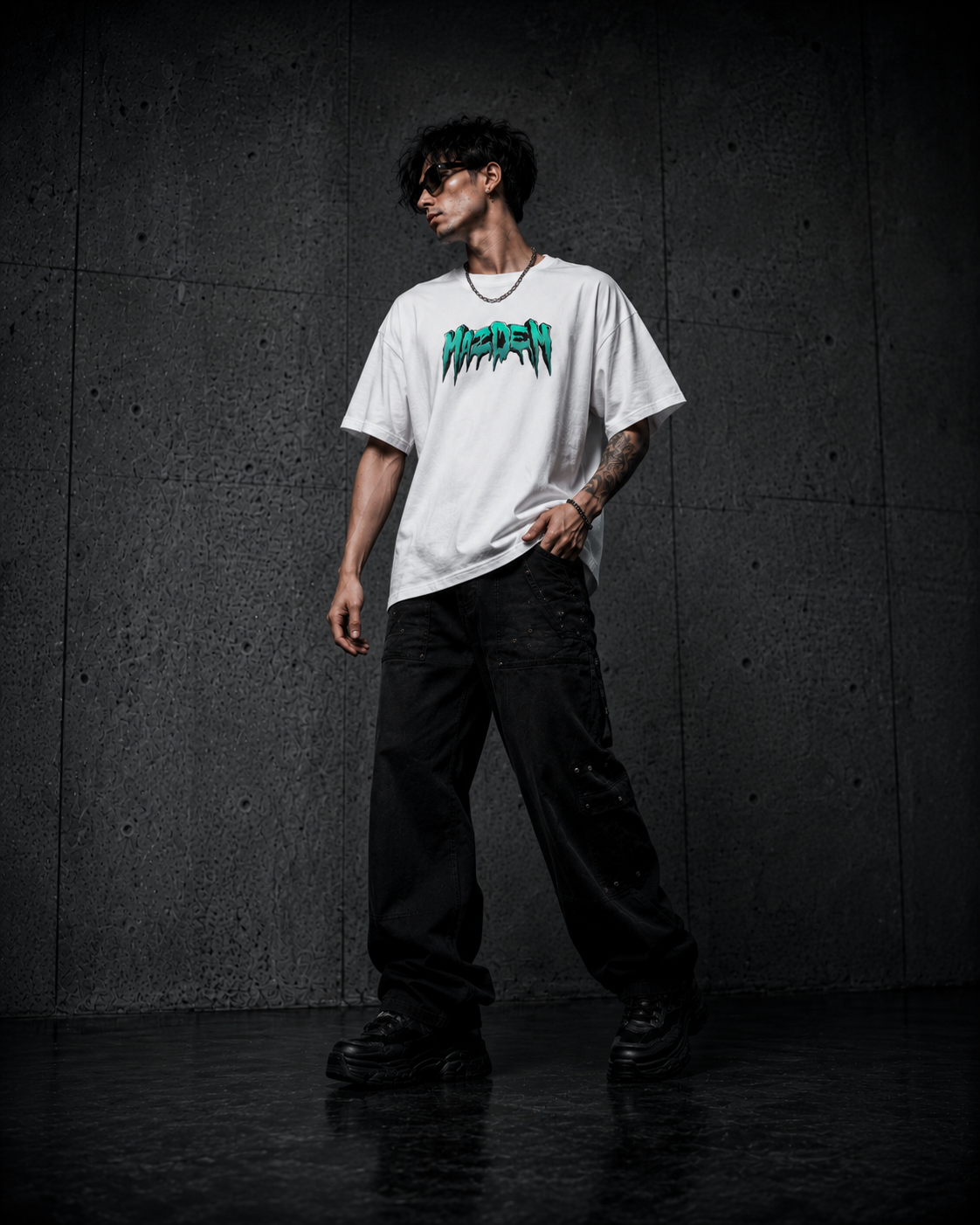 Mazdem White T-shirt